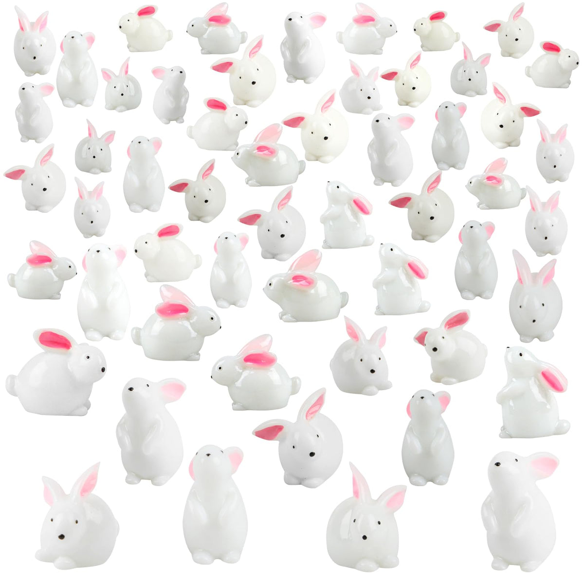 FOIMAS bunny figurines packaging view for display and gifting ideas