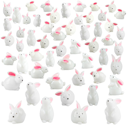 FOIMAS bunny figurines packaging view for display and gifting ideas