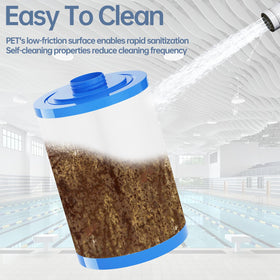 FOIRCEADAL 25252 filter aiding easy maintenance and rinse-friendly design