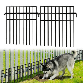 FOKEP 14-panels barrier fence blocks gaps and prevents escapes.
