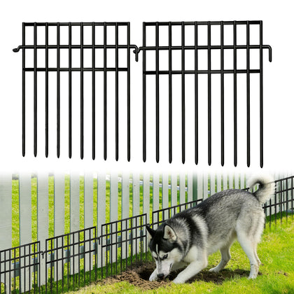 FOKEP 14-panels barrier fence blocks gaps and prevents escapes.