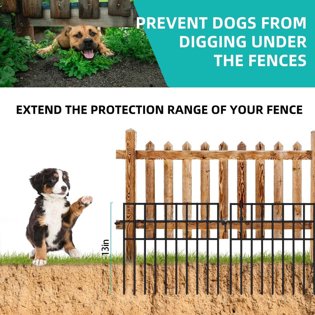 FOKEP rustproof welded metal fence withstands outdoor conditions.