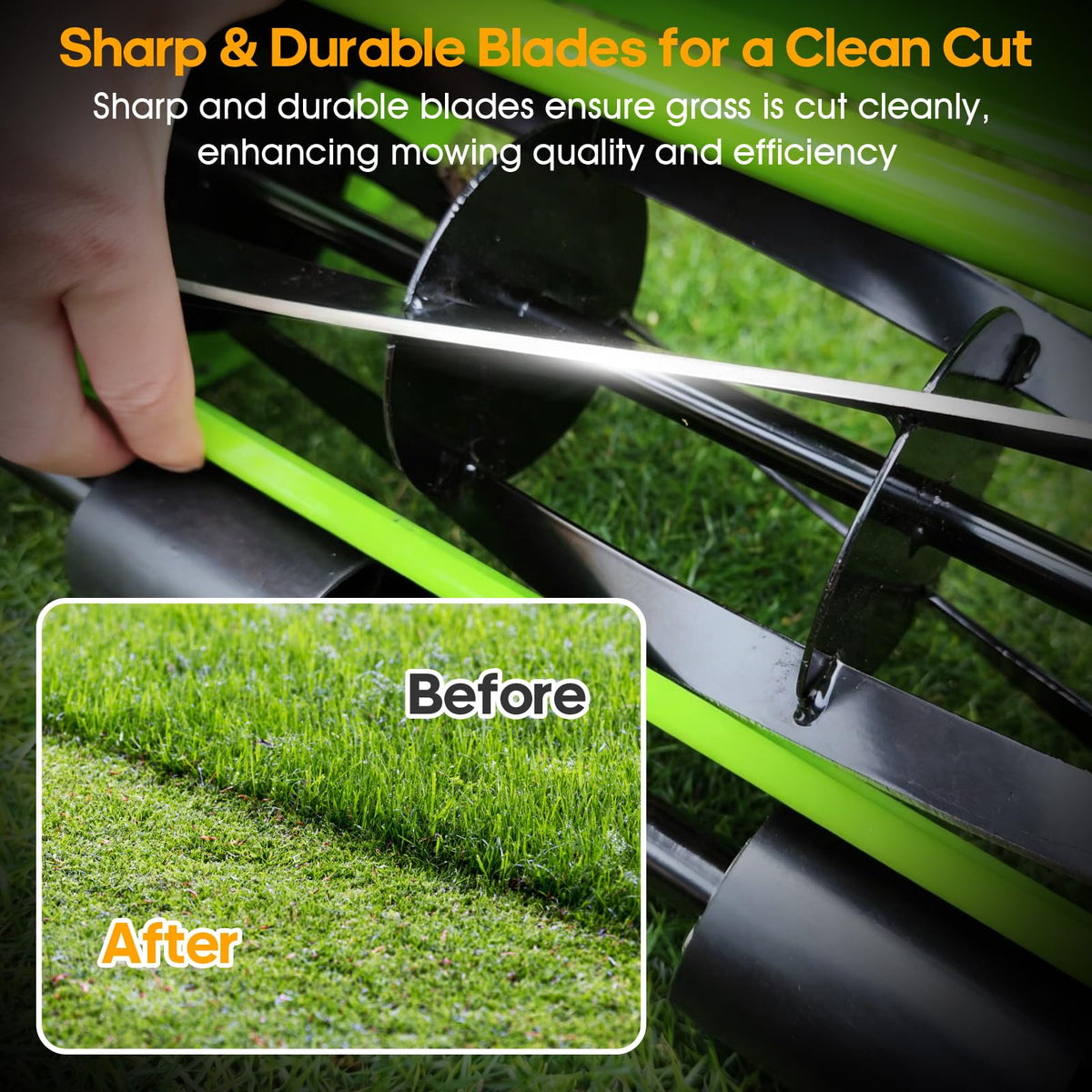 Folconroad 5-position height adjustment demonstrates precise cut from 0.4 to 1.6 inches.