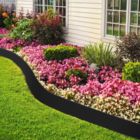 FoldTier clean lawn edge helps define spaces with ease.