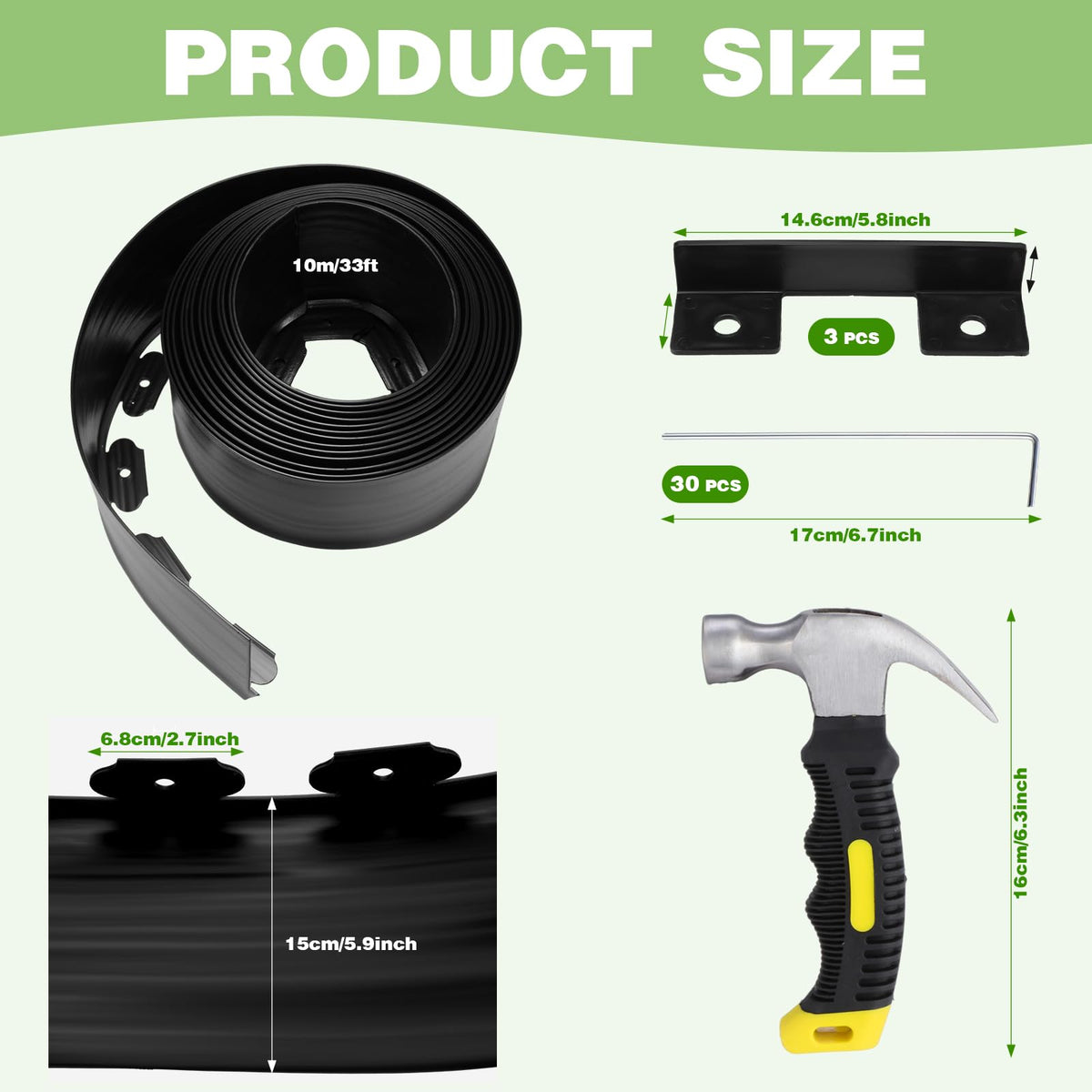 FoldTier no-dig installation demonstrates easy border setup without digging.