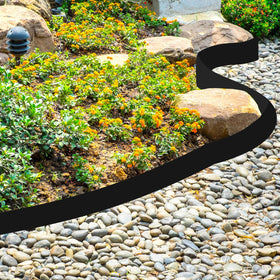 FoldTier versatile edging suits lawns, gardens, patios, and driveways.