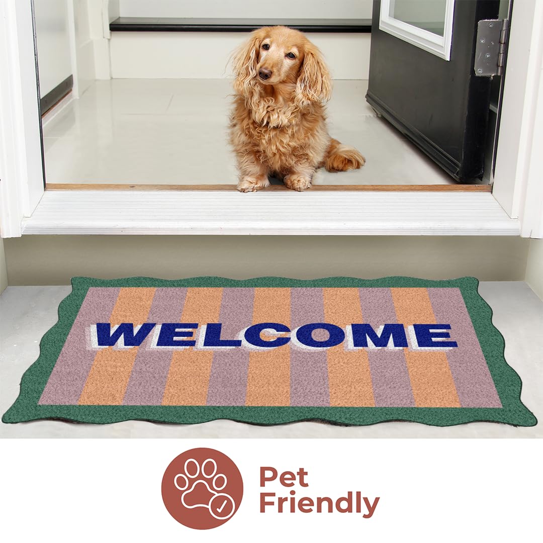 Folkulture Gift-Ready Welcome Mat Perfect for housewarming.