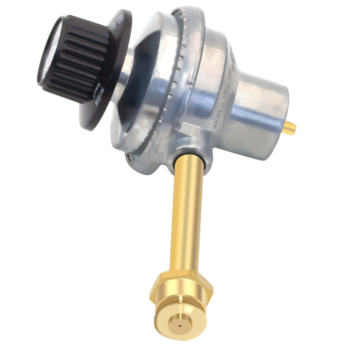 Folosem regulator valve for Grill2Go offers reliable flame control on the go.