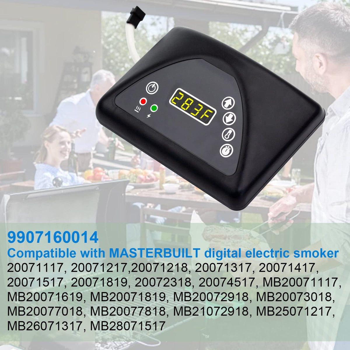 Folosem Masterbuilt compatibility enables quick replacement and upgrades.