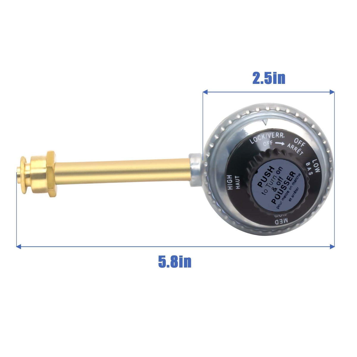 Folosem Tru-Infrared compatible valve enables easy installation and durability.