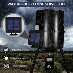 folwerpk complete solar charger kit ready for fast tool-free installation.