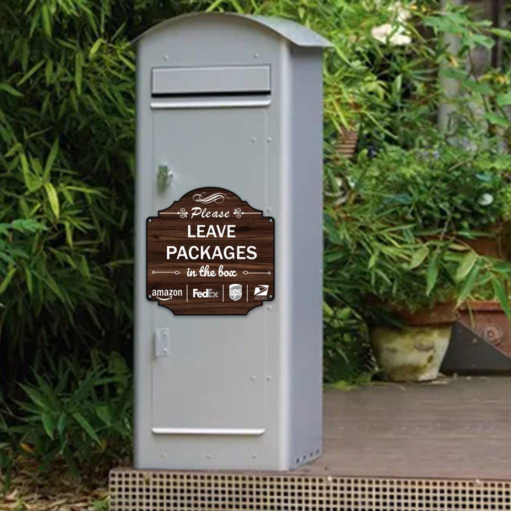 Folyming 12x12 sign improves readability from a distance in driveways.