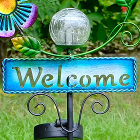 FOMOMDI easy install garden decor with no wiring required