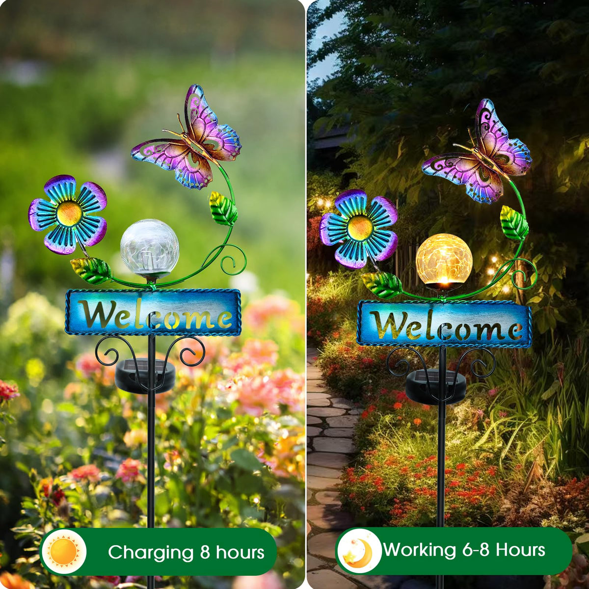 FOMOMDI IP65 weatherproof garden light withstands rain and snow