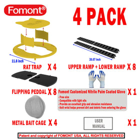 Fomont kitchen-barn-workshop-use emphasizes safe, eco-friendly rodent control.