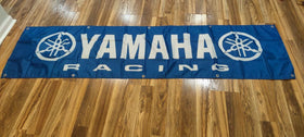 FOMSTOREG Yamaha banner flag grommets closeup for secure outdoor mounting