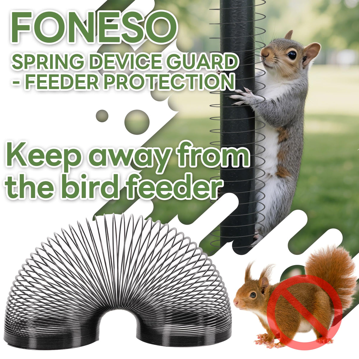 Foneso guard installation using cable ties mounts easily on poles.