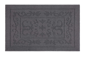 FONEYI 24x36 grey mat absorbs moisture to protect floors