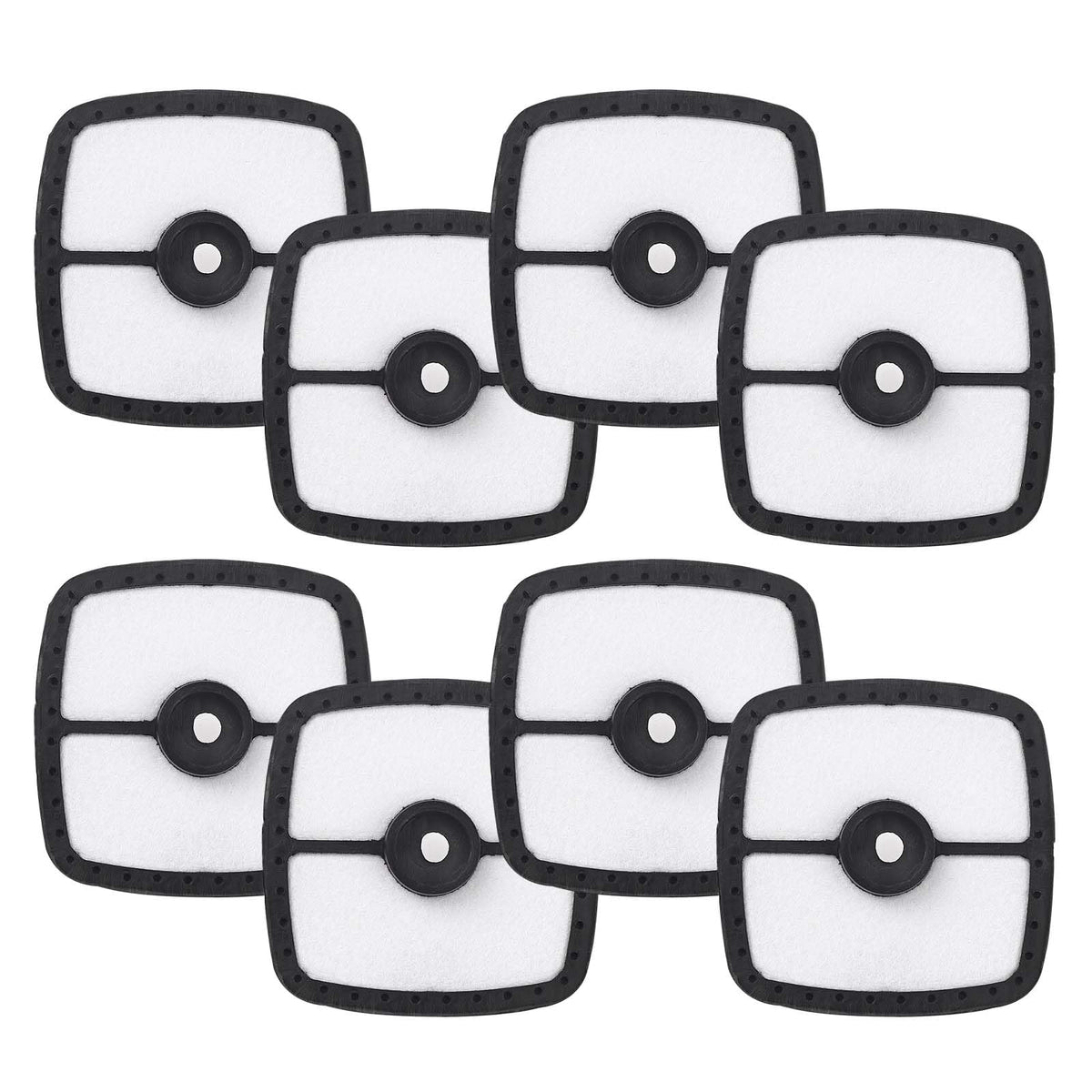Fonixte Echo eight-pack air filter ready for quick replacements.
