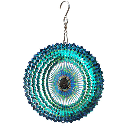 FONMY wind spinner mandala starry sky 6in twirls smoothly for yard decoration