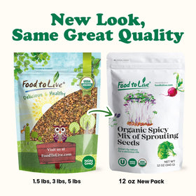 Food to Live sulforaphane-rich broccoli sprouts highlighting antioxidant potential
