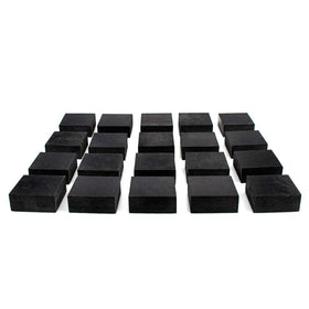 Foraineam durable rubber feet protect decks from staining and scuffs.