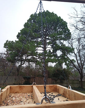 Foraineam hanging chains multiuse for bird feeders, lanterns, pots, and decor.