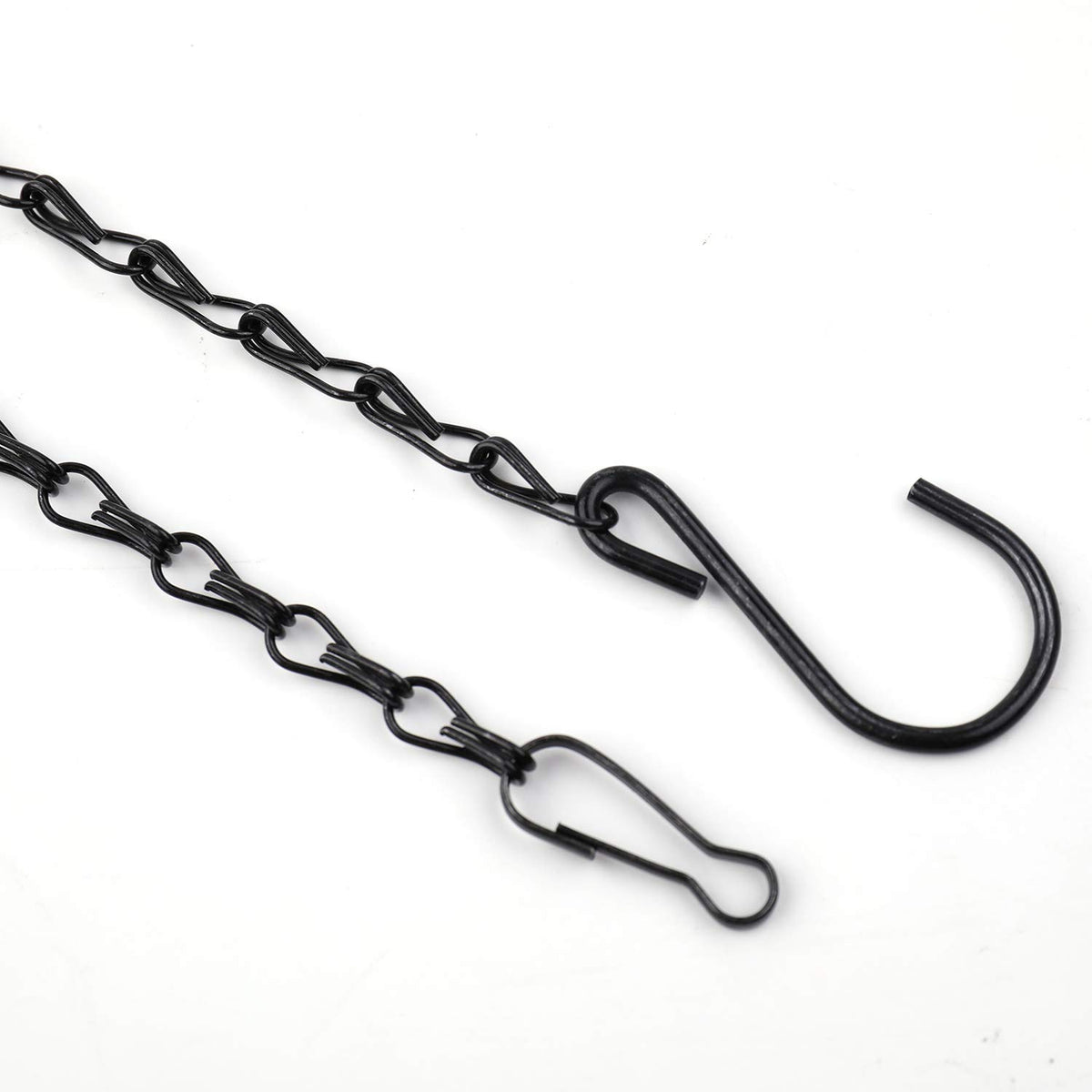 Foraineam iron hanging chain offers sturdy outdoor support for feeders and planters.