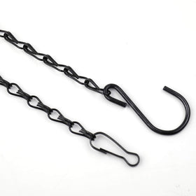 Foraineam iron hanging chain offers sturdy outdoor support for feeders and planters.