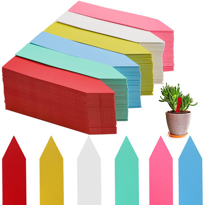 Foraineam plant labels package content with 600 pieces for organized seedling labeling.