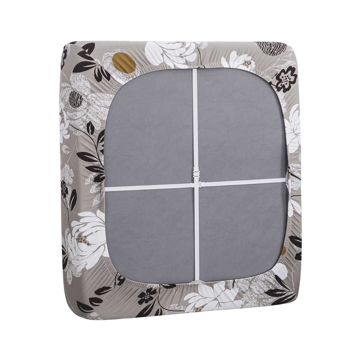 FORCHEER stretch-fit cushion cover with a non-slip buckle stays in place.