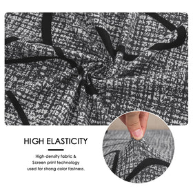 FORCHEER machine washable cushion cover cleans easily at low temperature