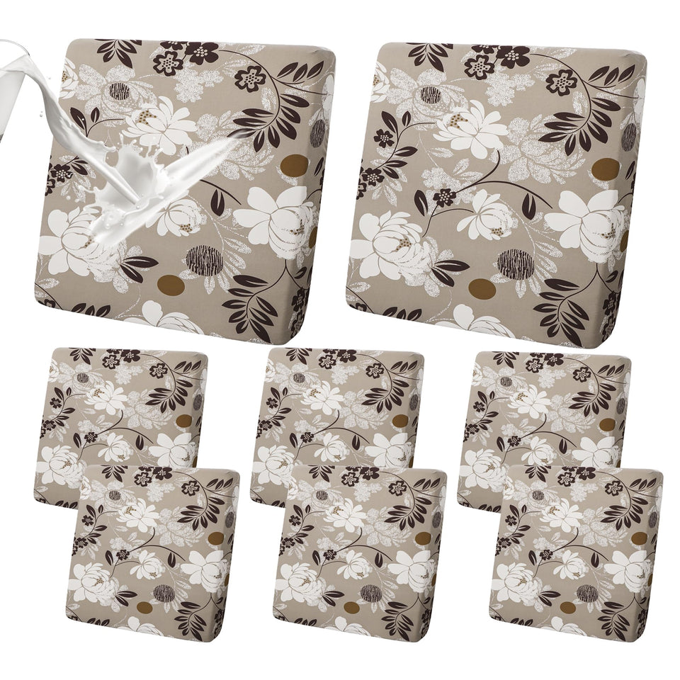 FORCHEER floral cushion cover waterproof protection for 19-24 inch cushions.