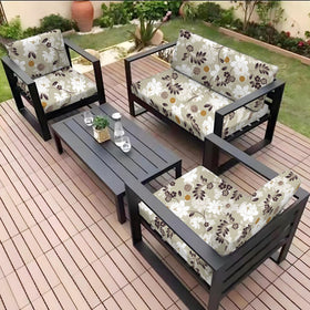 FORCHEER TPU-backed stretch cushion cover ensures a secure fit for outdoor cushions.