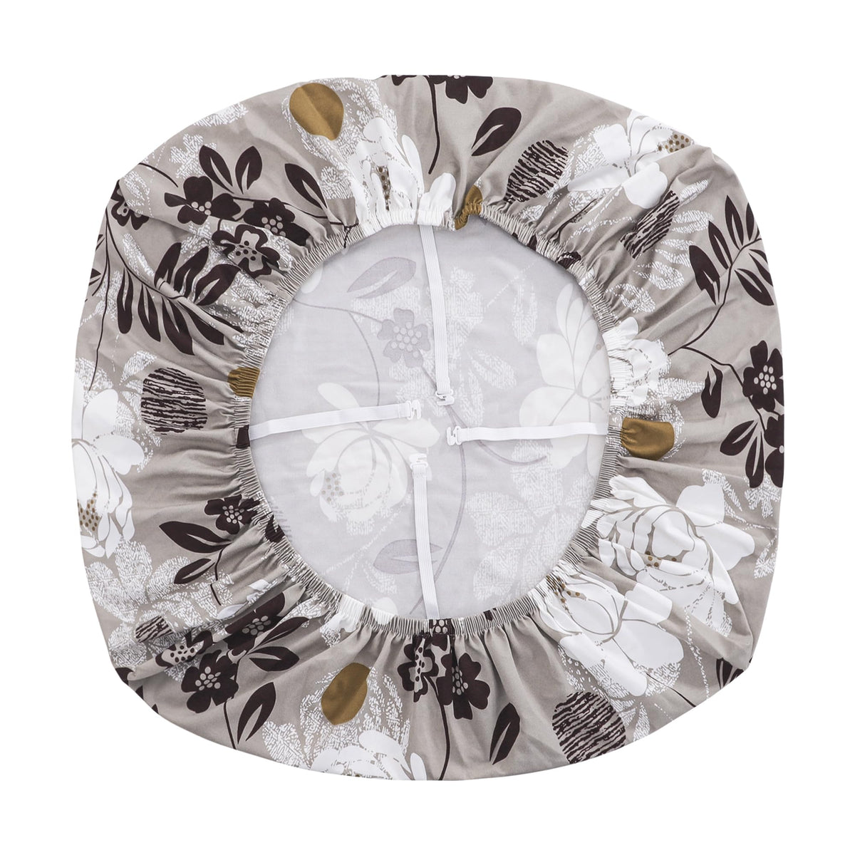 FORCHEER floral outdoor cushion cover protects furniture and refreshes patio aesthetics.