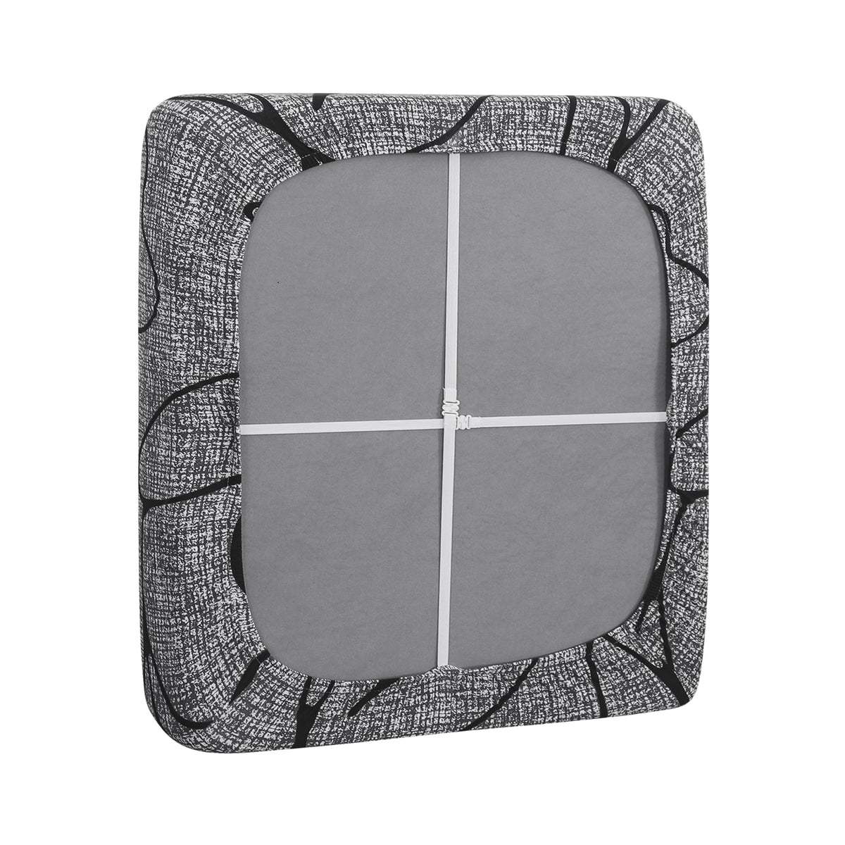 FORCHEER outdoor cushion slipcover protects two cushions from stains and weather