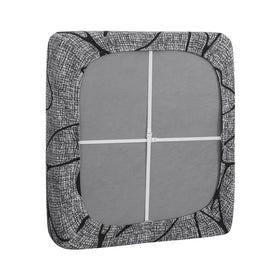 FORCHEER outdoor cushion slipcover protects two cushions from stains and weather