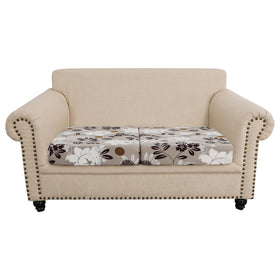 FORCHEER patio cushion cover stretch-fit enhances sofa and outdoor furniture coverage.