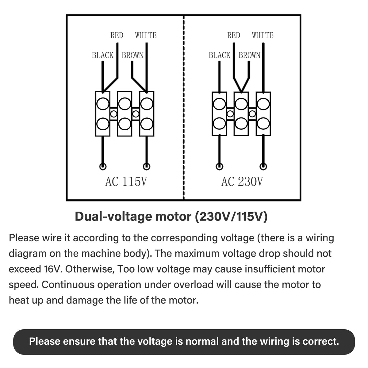 FOREBEN 1HP pool pump motor California notice alert.