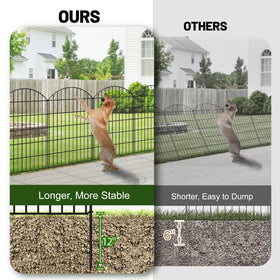 FOREHOGAR border fence along lawn edge for neat edging
