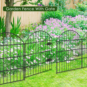 FOREHOGAR bundle includes gate, panels, and stakes for quick setup.