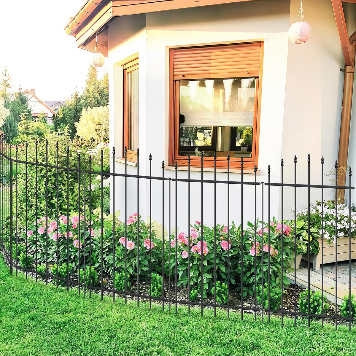 FOREHOGAR dog-friendly barrier keeps medium to large pets within boundaries.