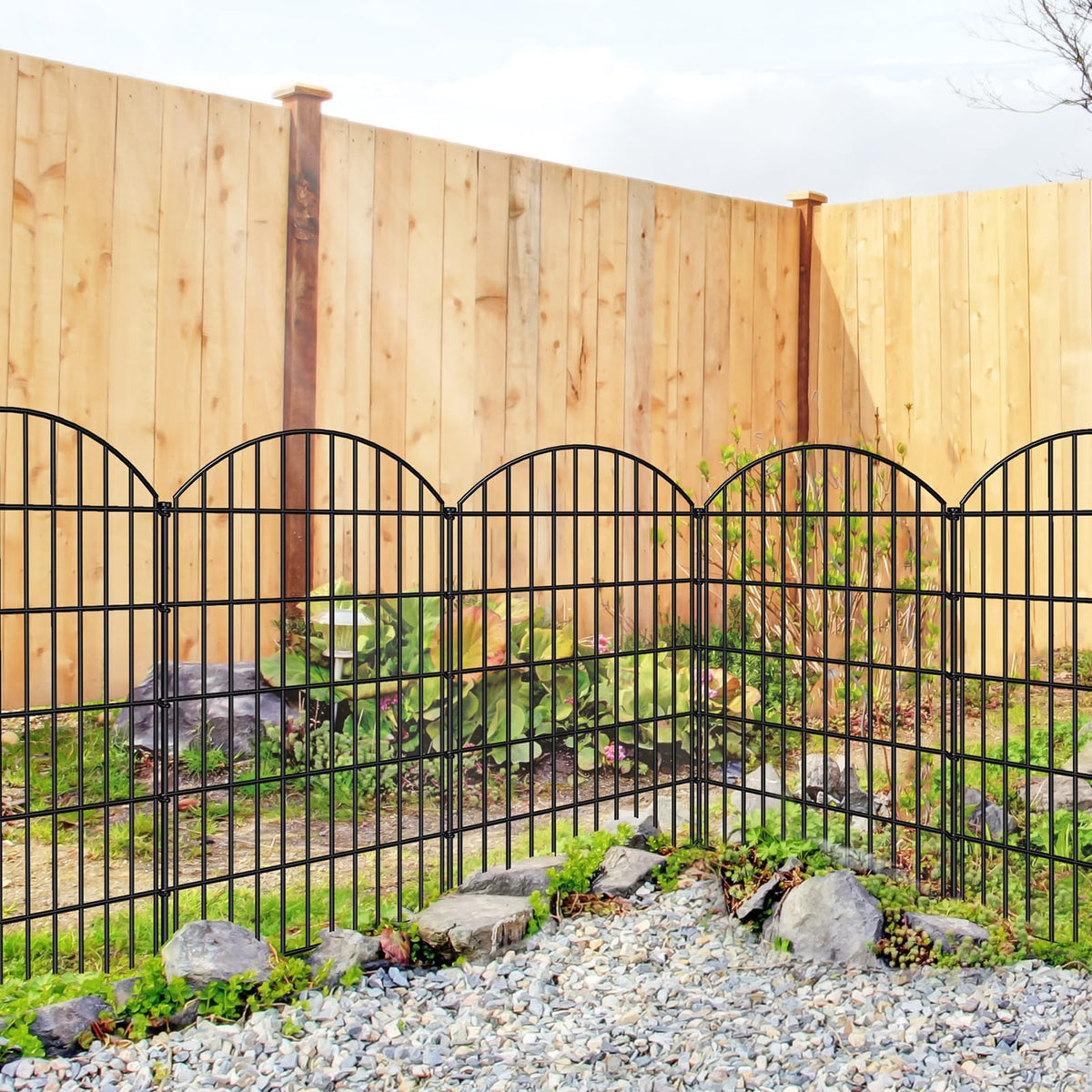FOREHOGAR expandable fence links panels for larger yard areas