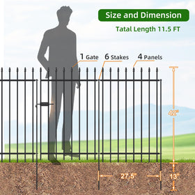 FOREHOGAR fence stakes ensure stable grounding