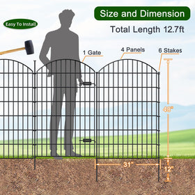 FOREHOGAR stakes 10mm diameter anchor panels for a stable border