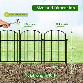 FOREHOGAR full garden border setup shows modular fencing for flexible landscaping.