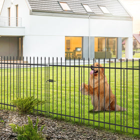 FOREHOGAR gate shows sturdy construction for durable garden access