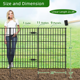 FOREHOGAR no-dig stake installation demonstrates quick tool-free setup