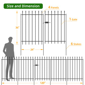 FOREHOGAR sturdy ground stakes setup illustrates quick, stable anchoring into soil.