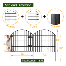 FOREHOGAR fence extension concept showing limitless configuration options.